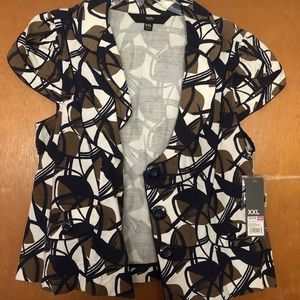 Short sleeve blazer new with tags